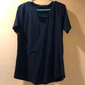 Black white birch t-shirt